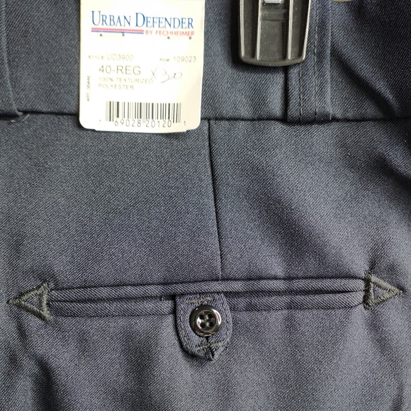 SALE New Urban Defender Black Dress Pants Az 40x30 - Picture 7 of 8